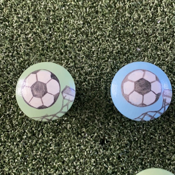 Sports themed drawer pulls - Picture 2 of 6